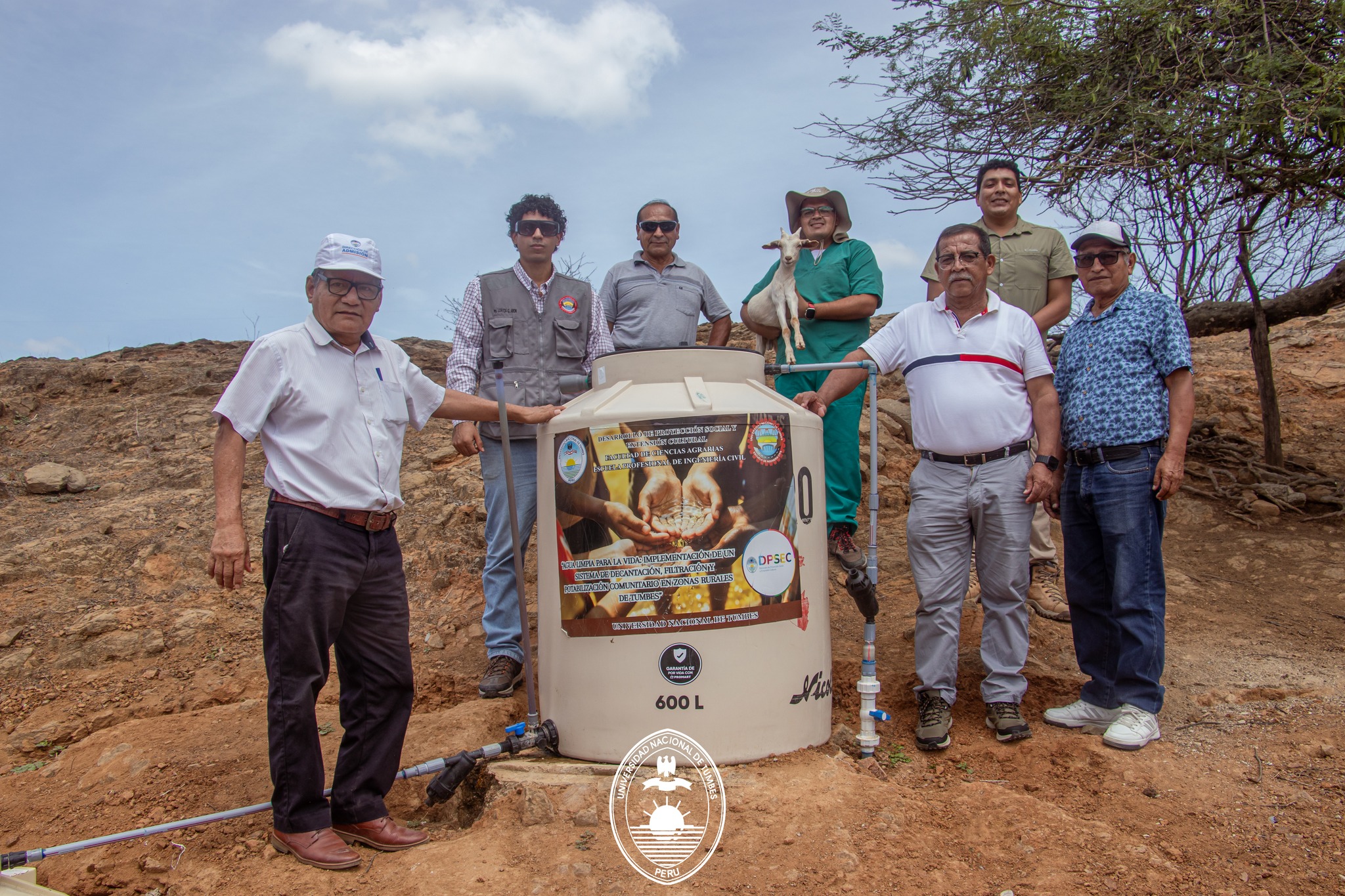 VISITA INSTITUCIONAL A PROYECTOS DE PROYECCIÓN SOCIAL EN EJECUCIÓN DE LA UNTUMBES 