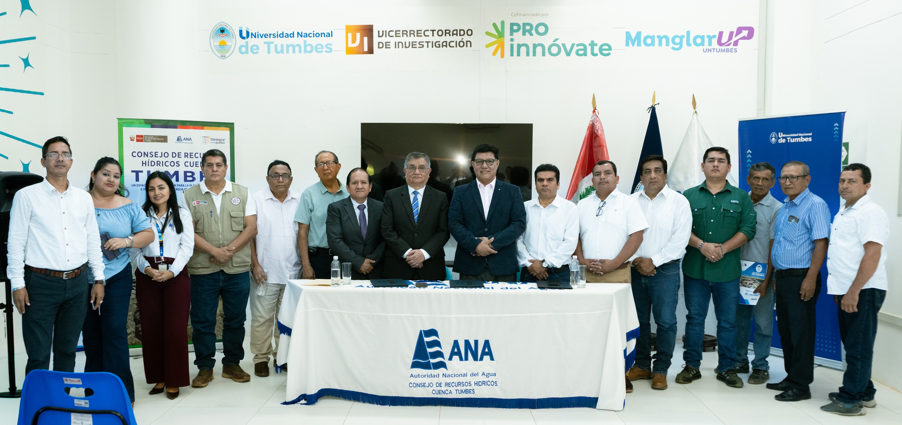 UNTUMBES Y LA AUTORIDAD NACIONAL DEL AGUA FORTALECEN LA GESTIÓN SOSTENIBLE DE LOS RECURSOS HÍDRICOS 