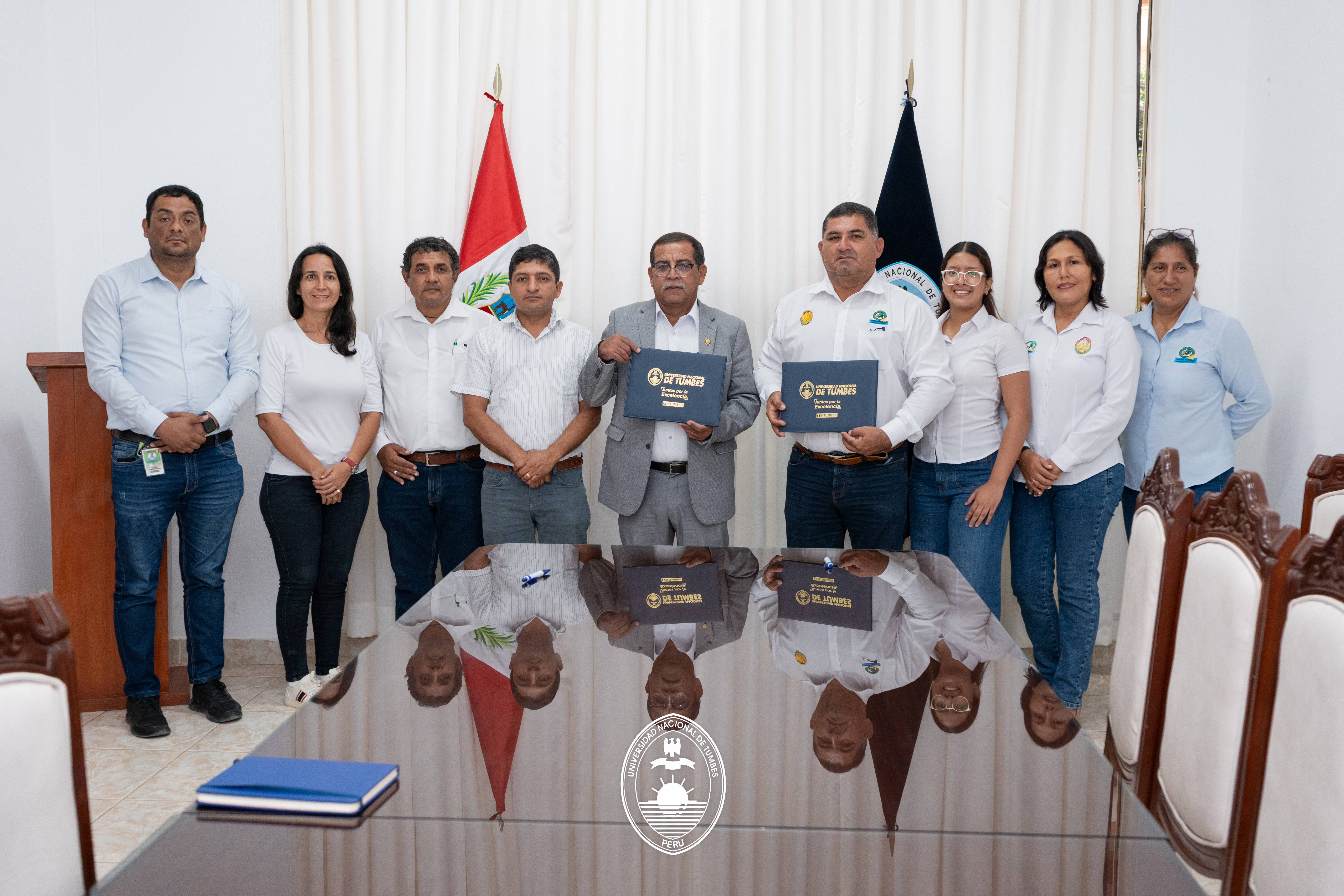 La UNTUMBES firma convenio con la Dirección Regional de Agricultura de Tumbes