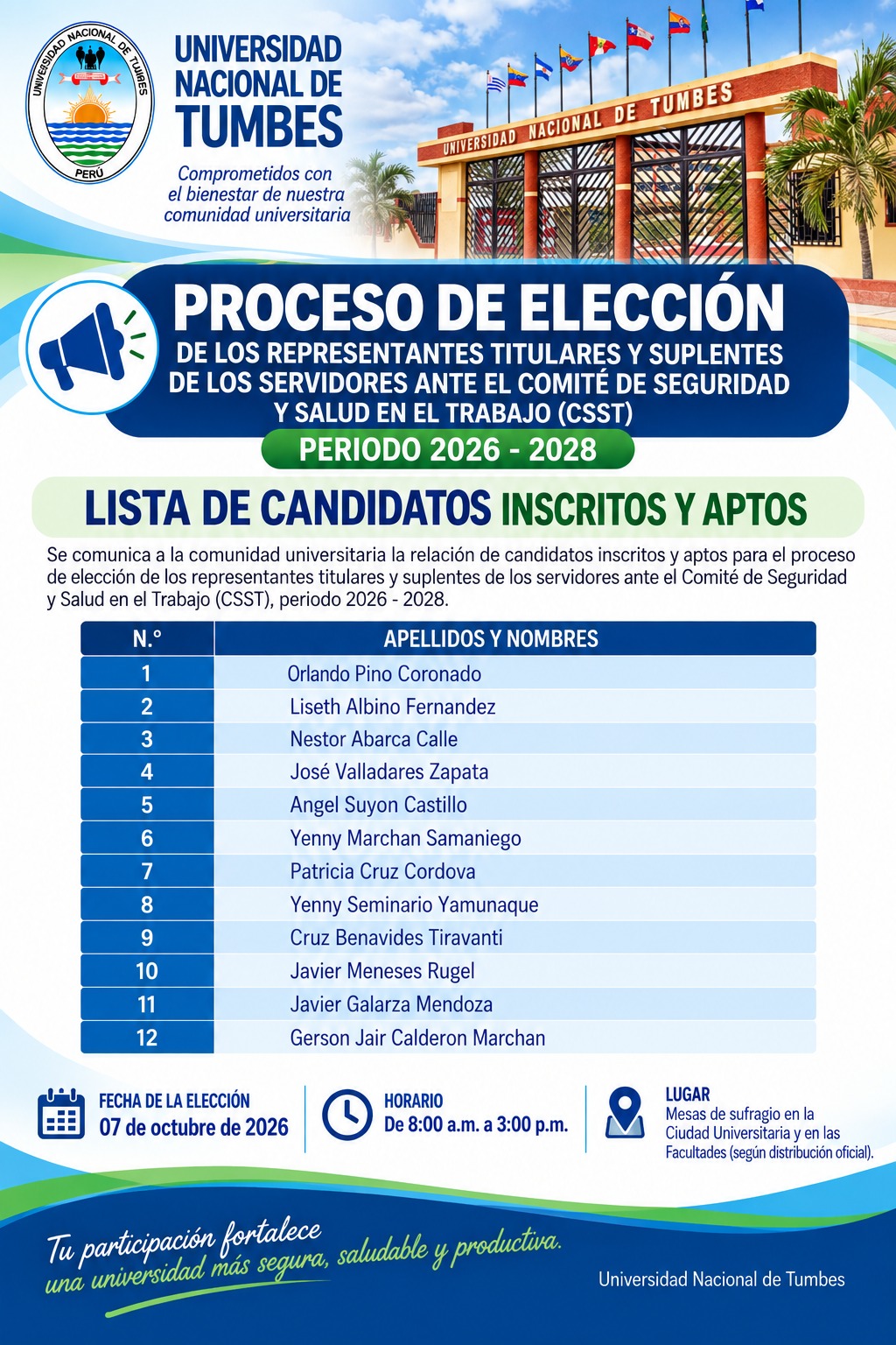 Proceso de elección del comité de seguridad y salud en el trabajo