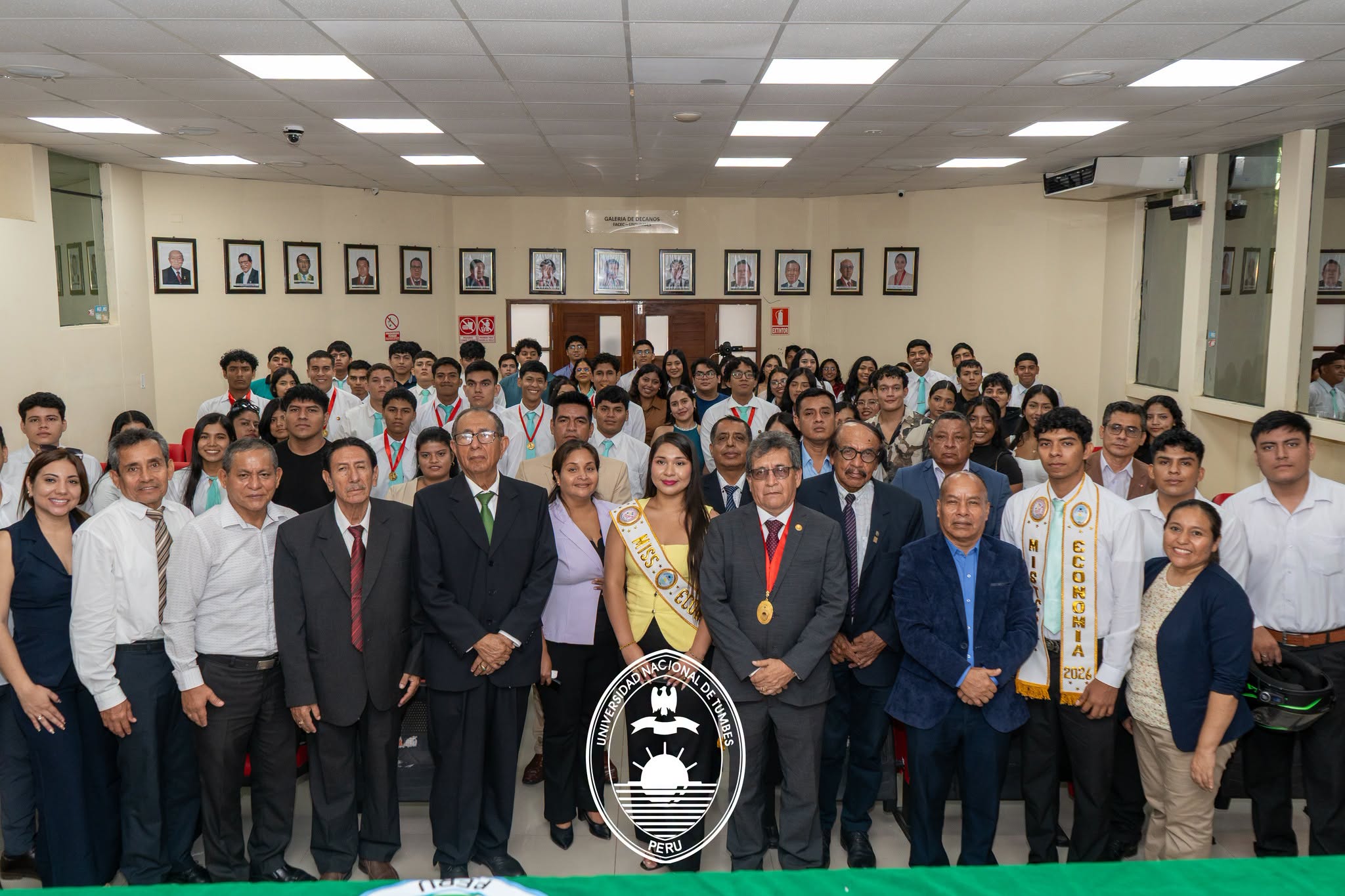 La UNTUMBES celebró la Ceremonia Central por el XVI Aniversario del Programa Académico de Economía