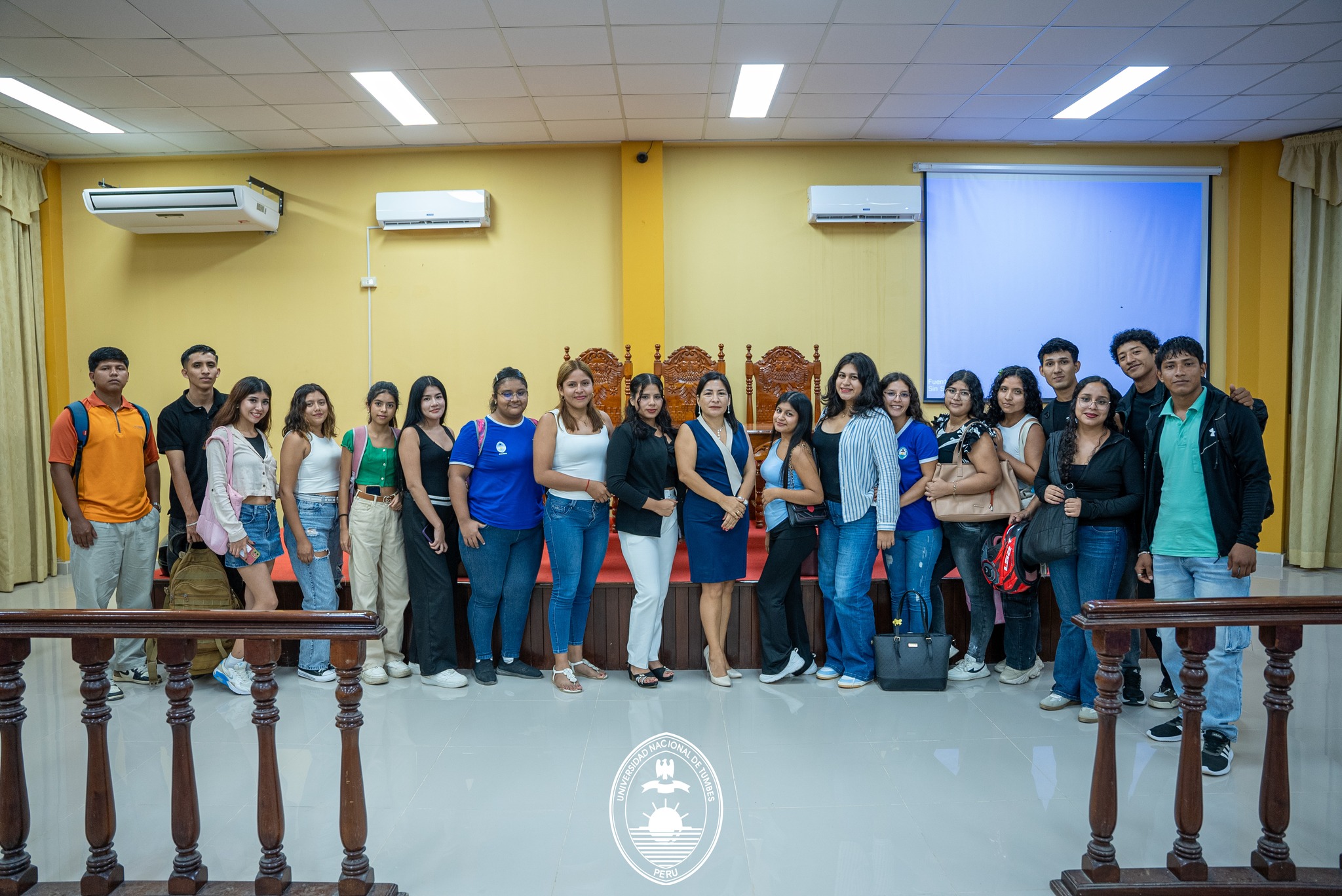 Participantes de la jornada académica 