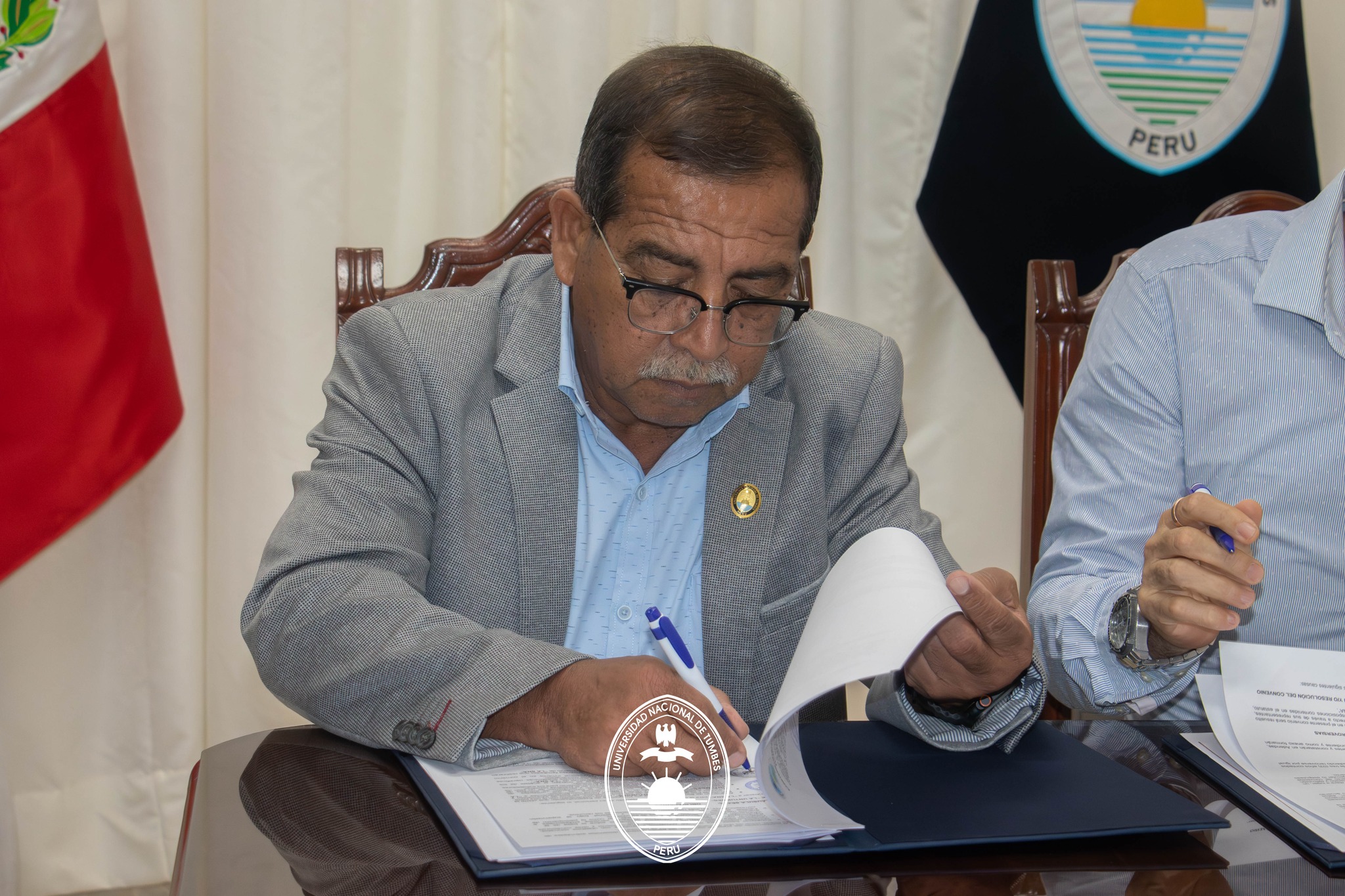 Rector de la UNTUMBES 